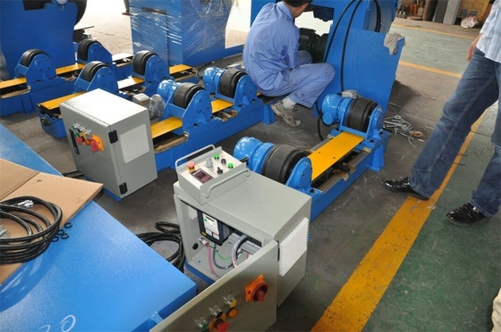 Positioner de solda convencional da soldadura da inclinação do rotador 40T 600mm da indústria da torre do vento