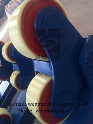rolo automático da tubulação 40T para a máquina de solda 6-60M/H do rotador